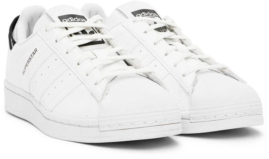 商品Adidas|白色 Superstar 儿童运动鞋,价格¥991,第4张图片详细描述