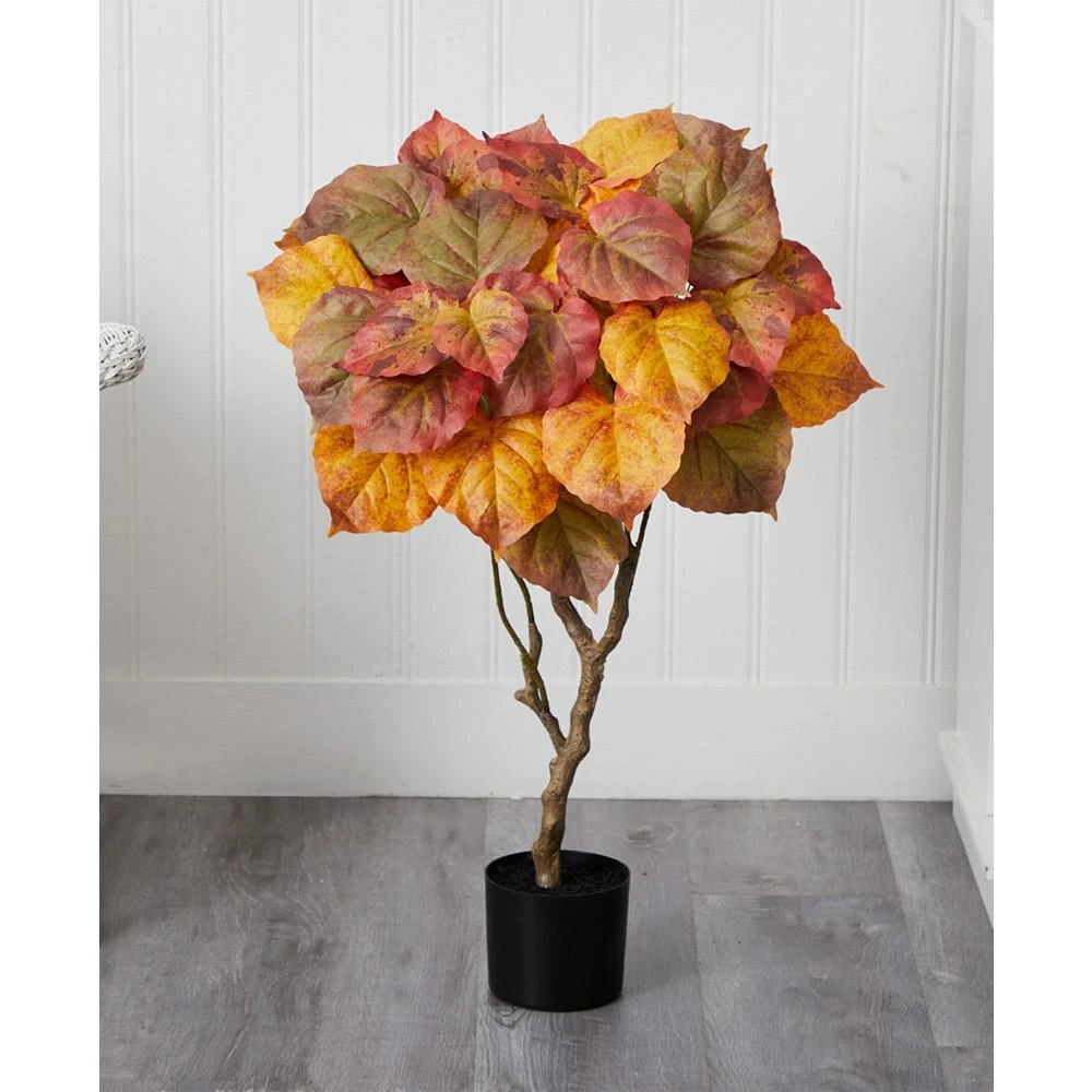 商品NEARLY NATURAL|Autumn Umbrella Ficus Tree, 3',价格¥1689,第3张图片详细描述