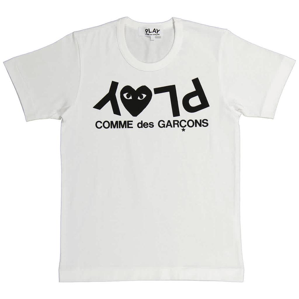 Comme Des Garcons Ladies Short-sleeve Play Logo T-shirt, Size X-Small商品第1张图片规格展示