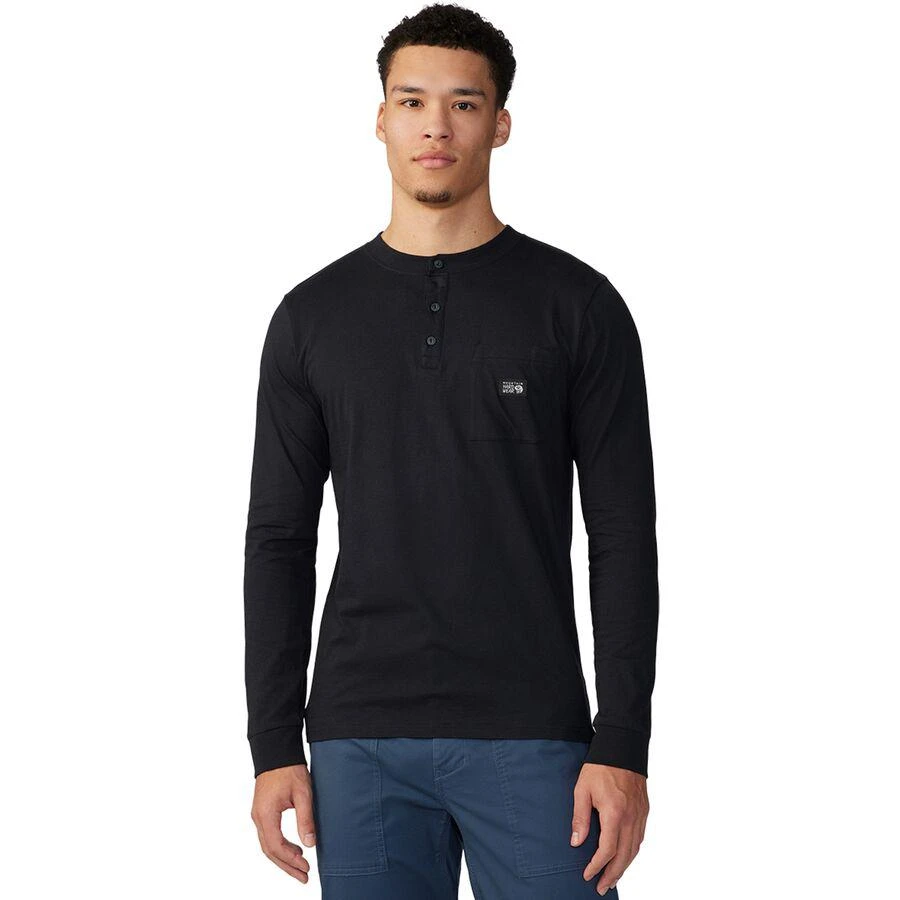 商品Mountain Hardwear|Cotton Ridge Long-Sleeve Henley - Men's,价格¥149,第1张图片