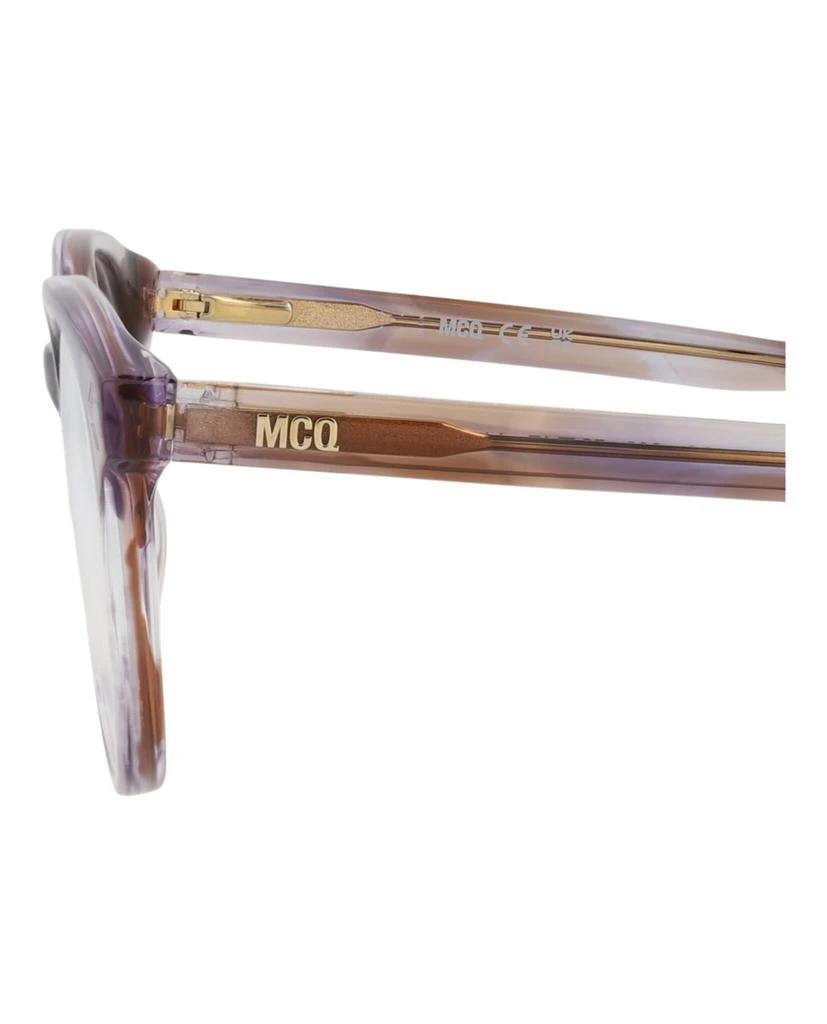 商品Alexander McQueen|Round-Frame Acetate Optical Frames,价格¥183,第4张图片详细描述
