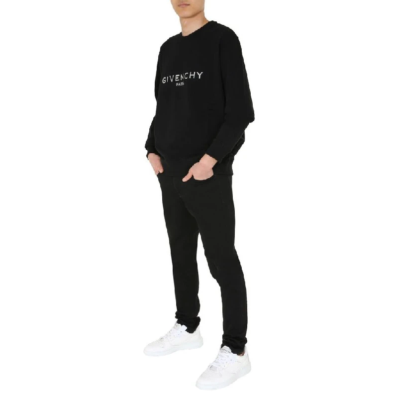 Givenchy 纪梵希 男士黑色印花运动衫 BMJ06S30AF-001 商品