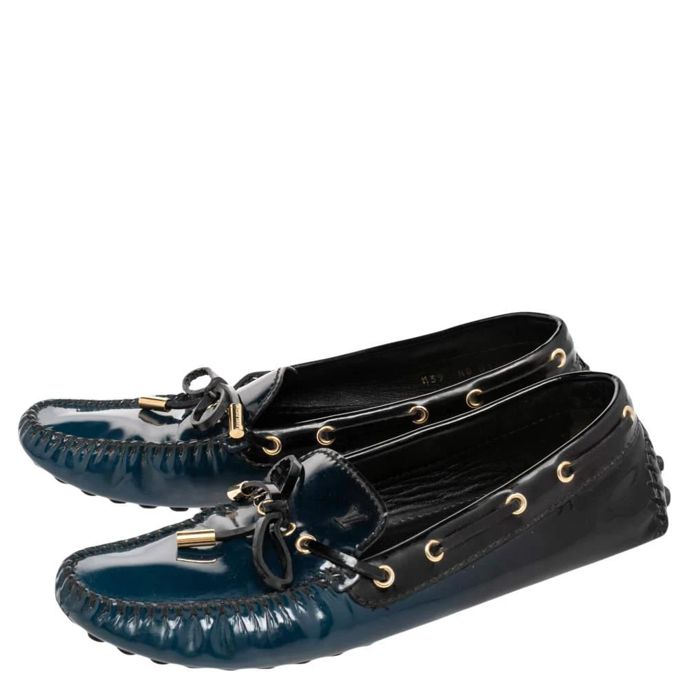 商品[二手商品] Louis Vuitton|Louis Vuitton Two Tone Patent Leather Arizona Slip On Loafers Size 39,价格¥1864,第4张图片详细描述