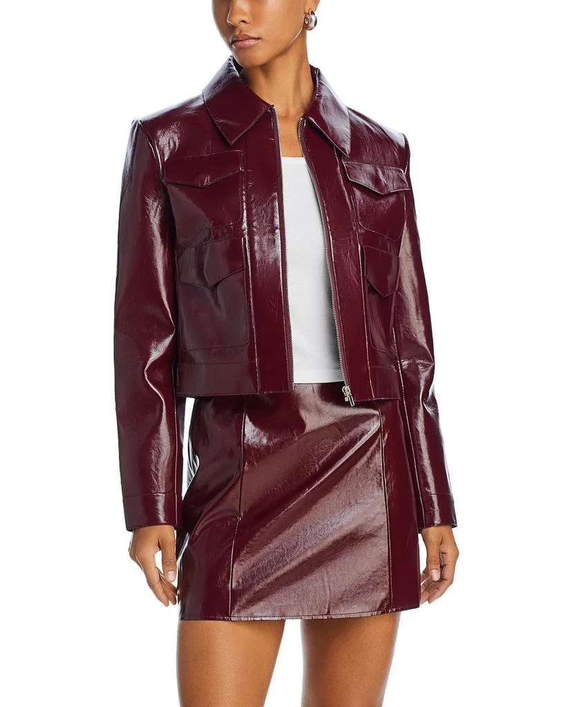 商品Ronny Kobo|Linde Faux Leather Jacket,价格¥1388,第1张图片