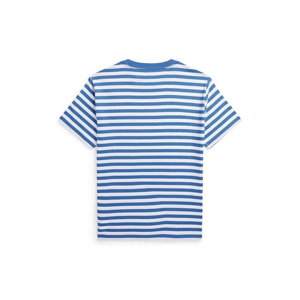 商品Ralph Lauren|Big Boys Polo Bear Striped Cotton Jersey T-shirt,价格¥220,第2张图片详细描述