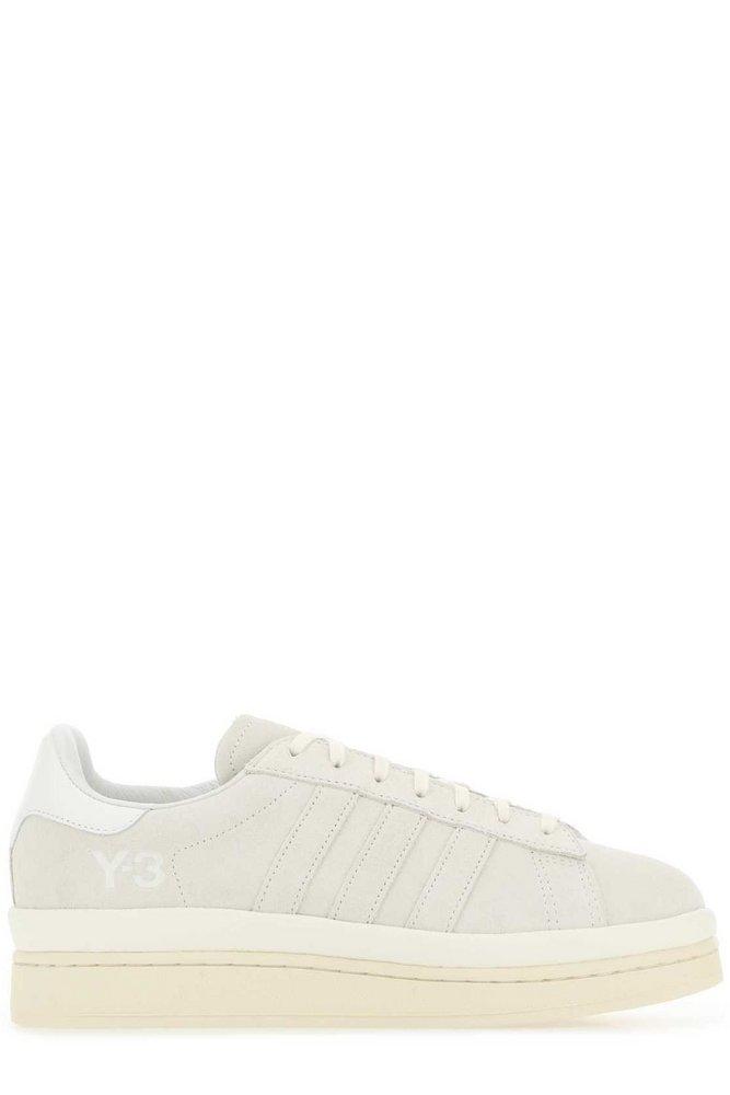 Y-3 Logo Printed Lace-Up Sneakers商品第1张图片规格展示