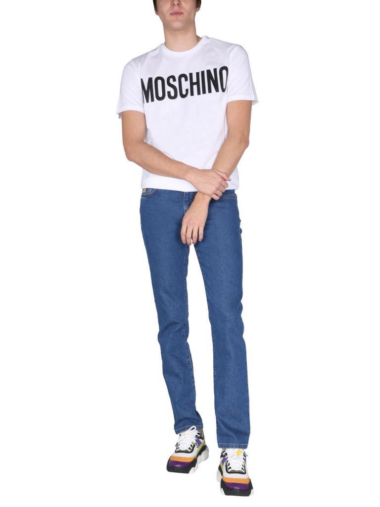 商品Moschino|CREW NECK T-SHIRT,价格¥708,第5张图片详细描述