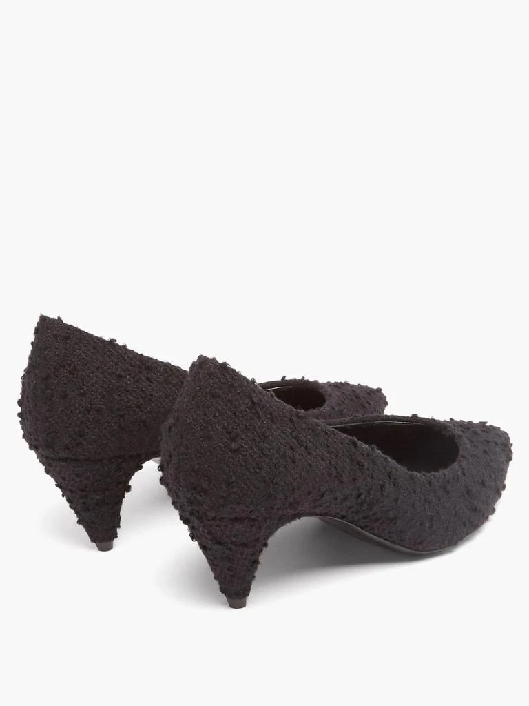 商品Yves Saint Laurent|Loli point-toe bouclé-tweed pumps,价格¥5473,第4张图片详细描述