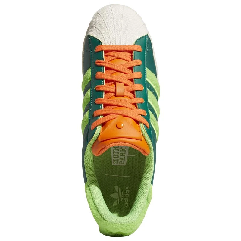 商品Adidas|男款 South Park联名 Superstar运动鞋 Kyle,价格¥774,第4张图片详细描述