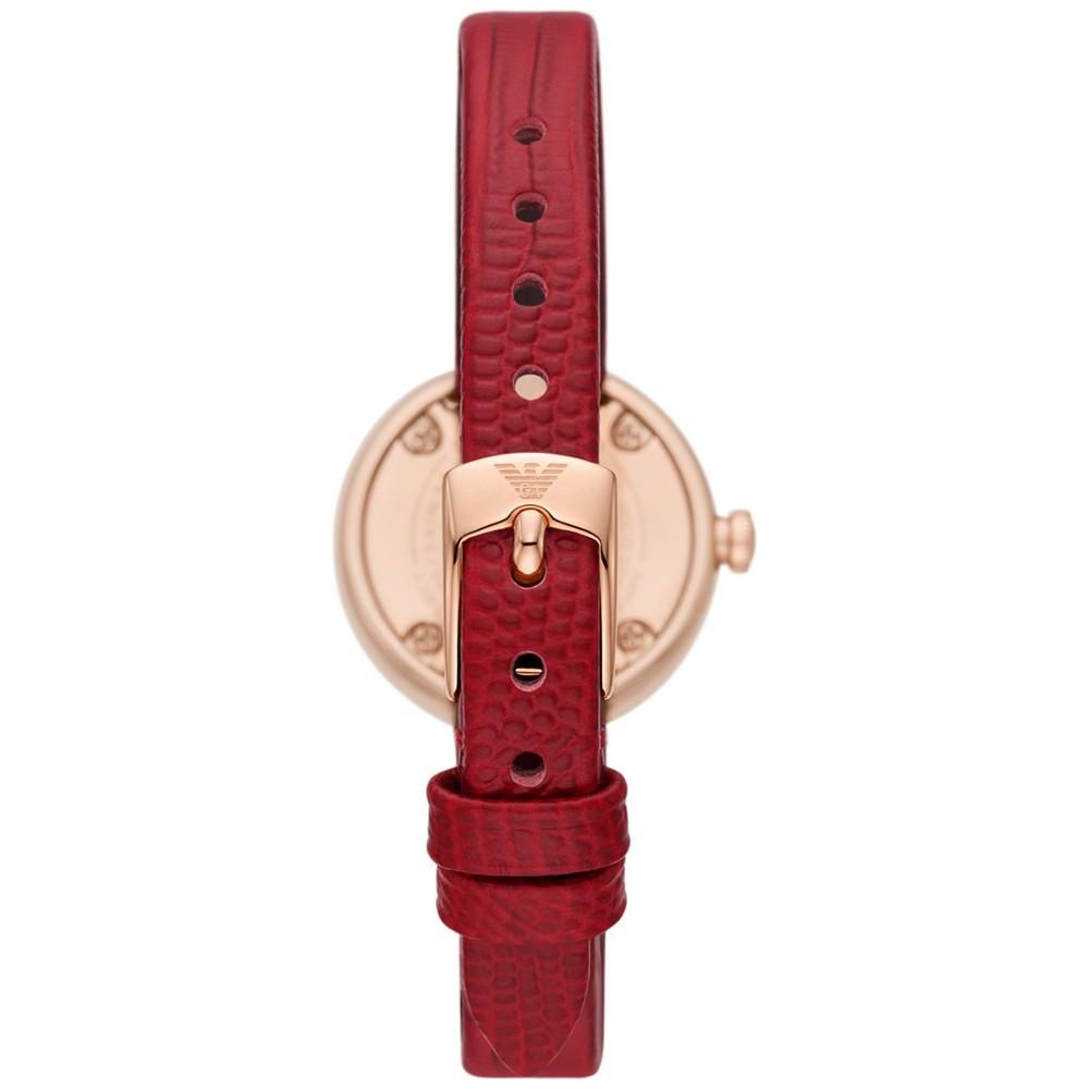 商品Emporio Armani|Women's Rosa Rose Gold-Tone Stainless Steel Strap Watch 26mm,价格¥2135,第5张图片详细描述