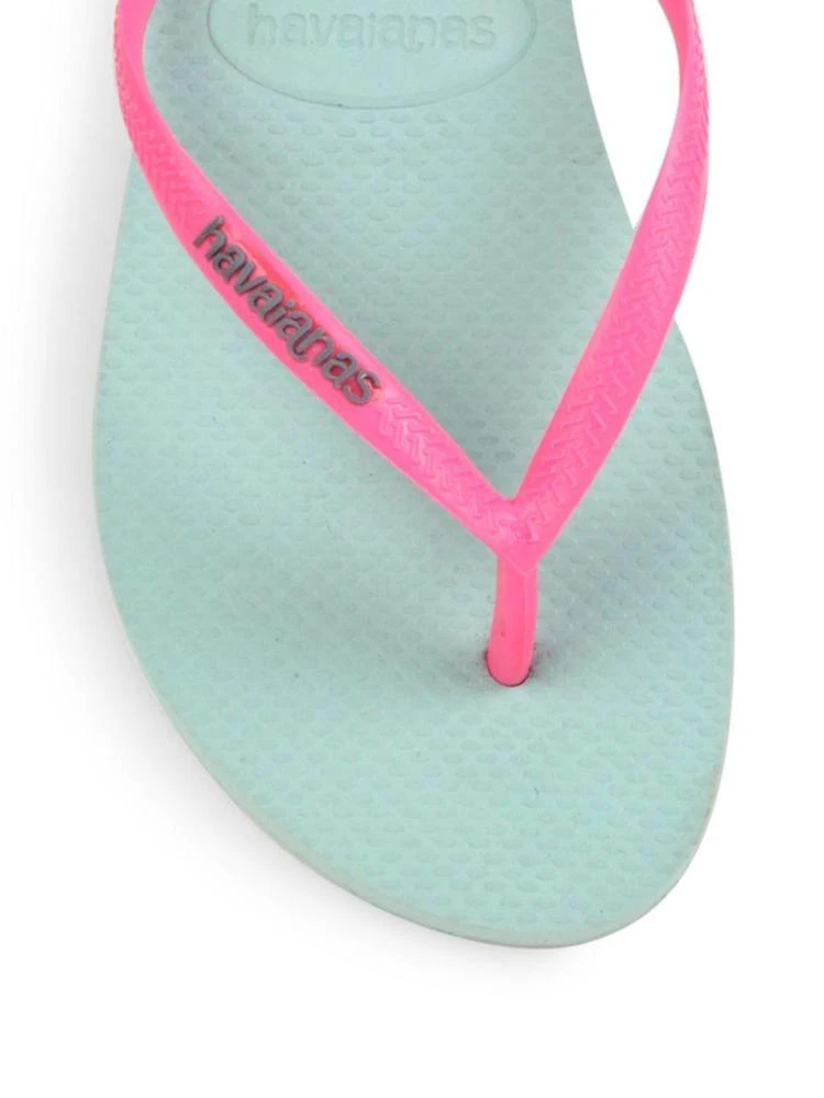 商品Havaianas|Slim Logo Pop Up Flip-Flops,价格¥137,第3张图片详细描述