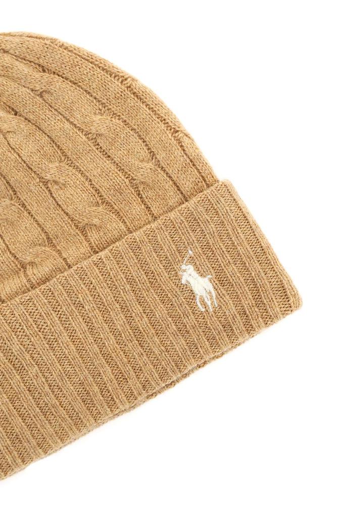 Polo ralph lauren cable knit beanie商品第3张图片规格展示