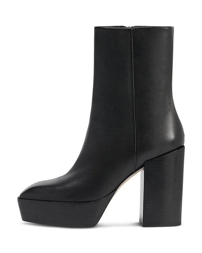 商品AEYDE|Women's Berlin Square Toe High Heel Platform Booties,价格¥3574,第3张图片详细描述