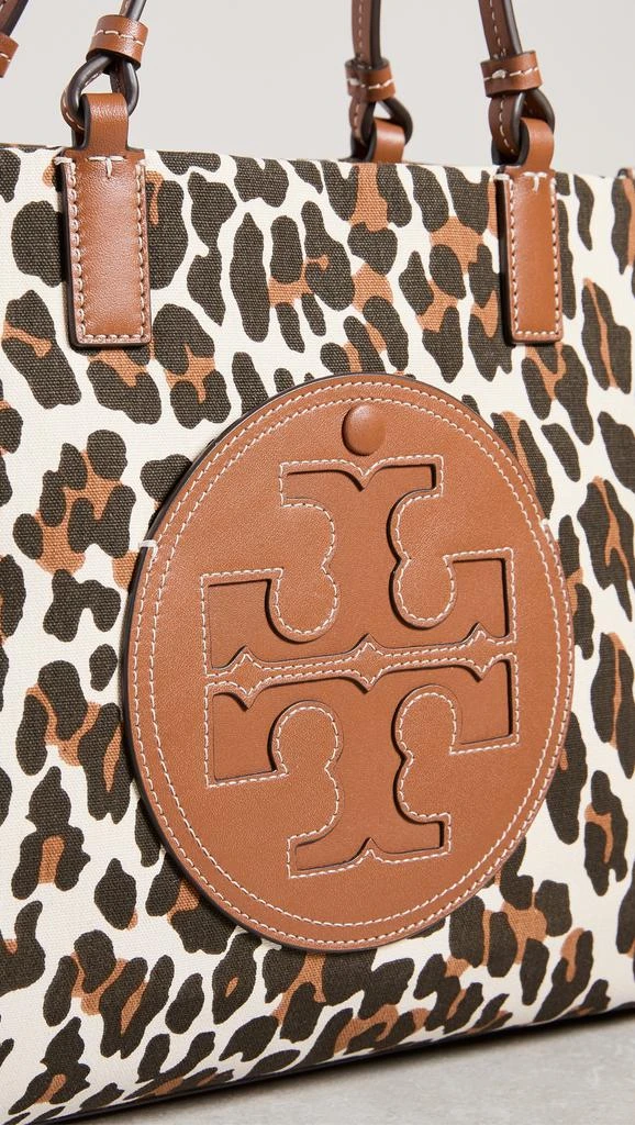 商品Tory Burch|Tory Burch Ella Leopard Canvas Small Tote,价格¥1263,第5张图片详细描述