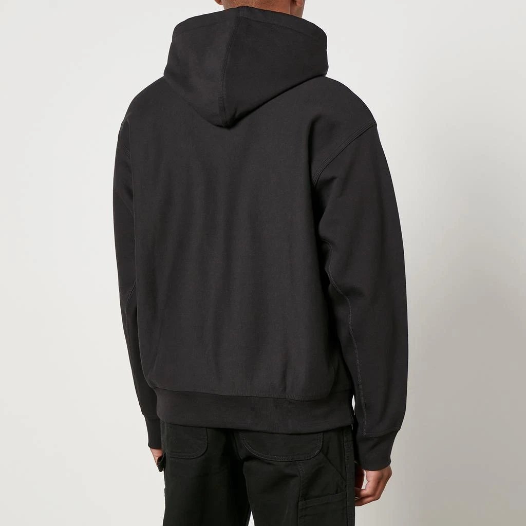 商品Carhartt WIP|Carhartt WIP Hooded American Script Cotton-Blend Hoodie,价格¥993,第2张图片详细描述