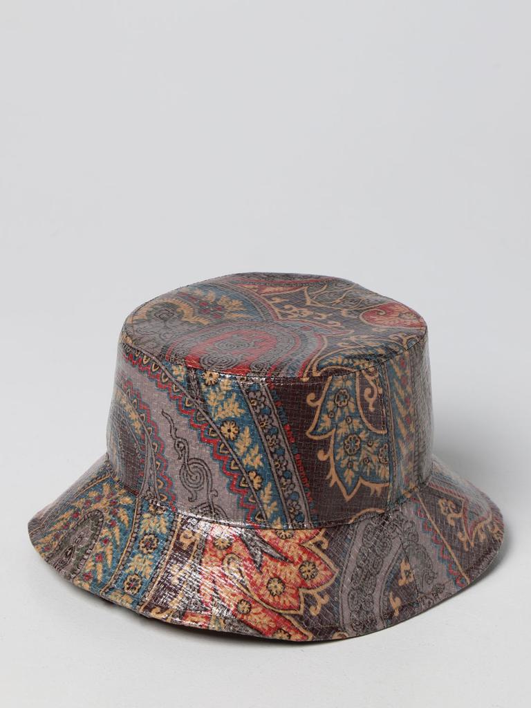 Etro coated bucket hat with logo print商品第2张图片规格展示