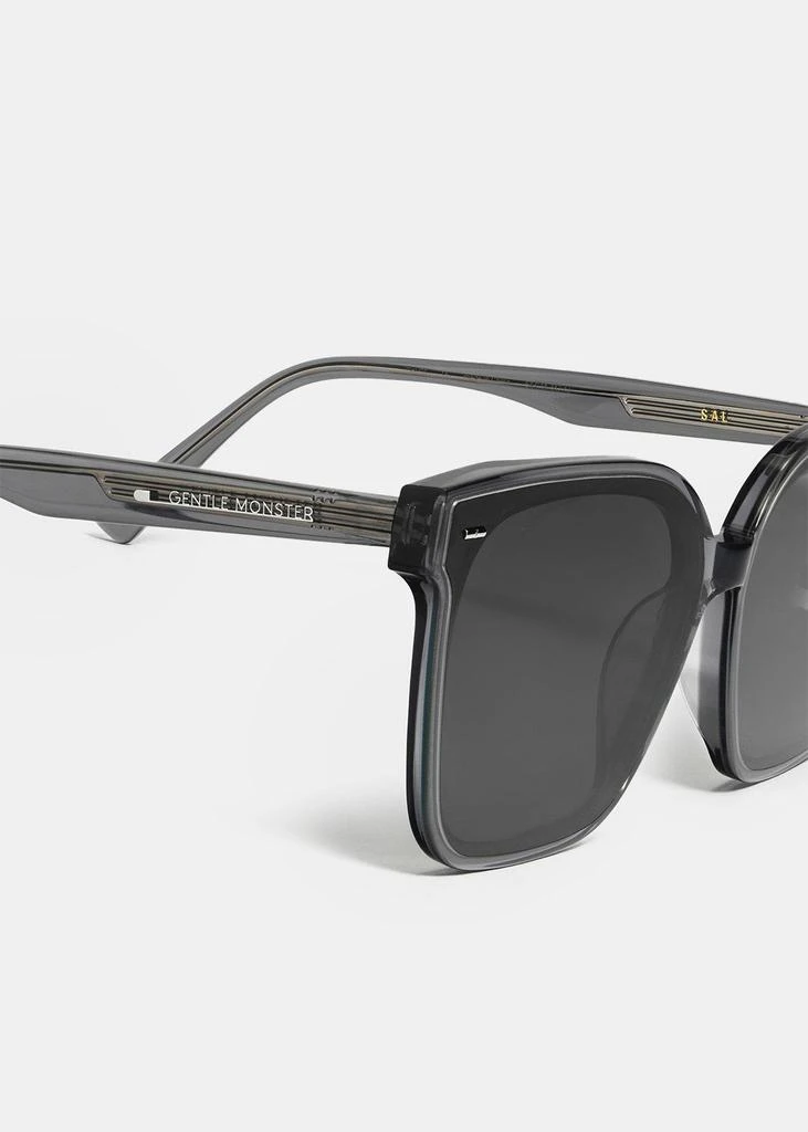 商品GENTLE MONSTER|Gentle Monster Grey SAL G1 Sunglasses,价格¥1834,第4张图片详细描述