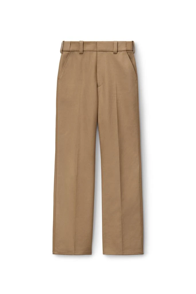 商品Alexander Wang|Straight Leg Pant In Cotton Twill,价格¥2906,第1张图片