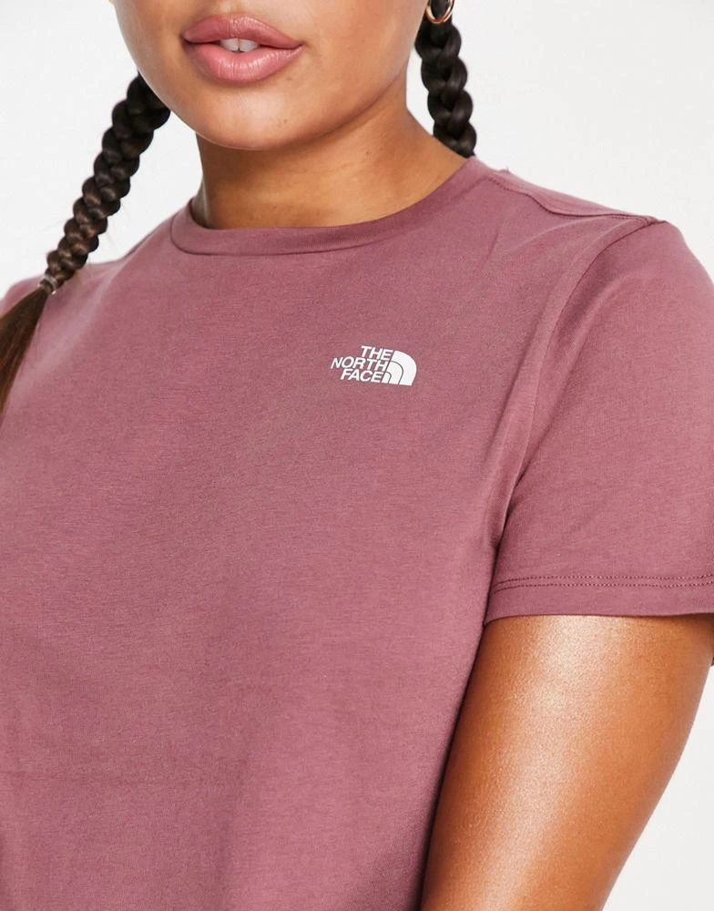 商品The North Face|The North Face Training Foundation cropped t-shirt in pink,价格¥253,第3张图片详细描述