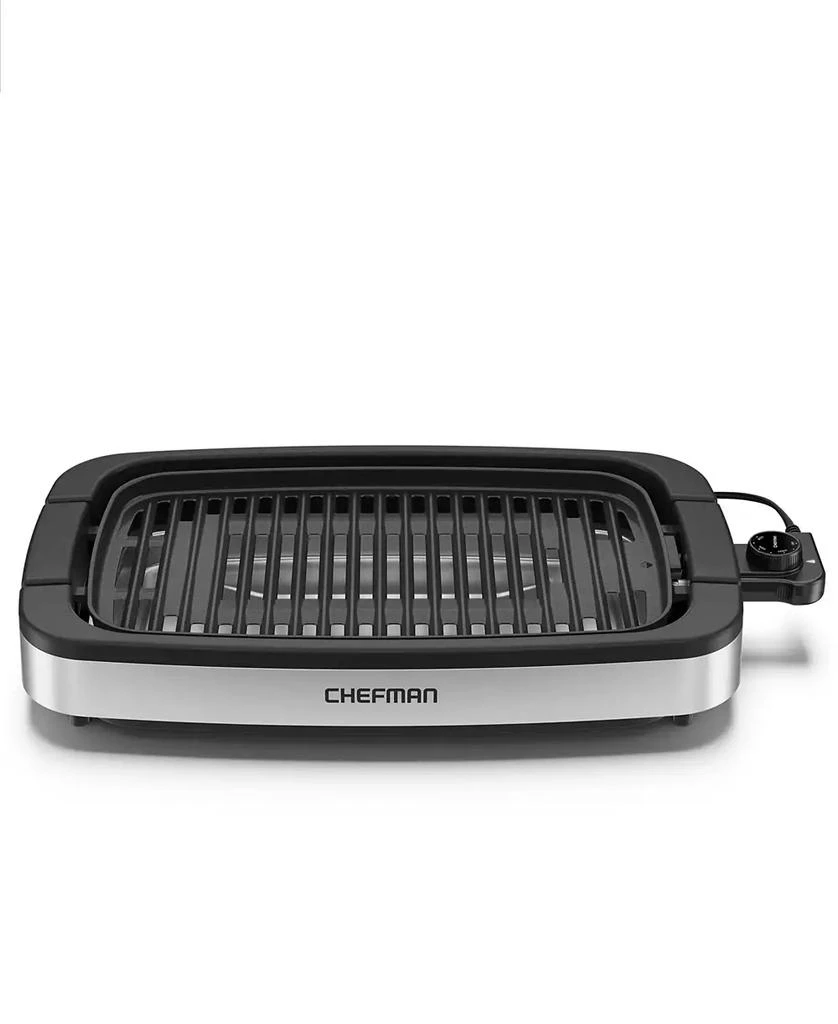 商品Chefman|4.4lb Smokeless Indoor Electric Grill with Temperature Control,价格¥346,第2张图片详细描述