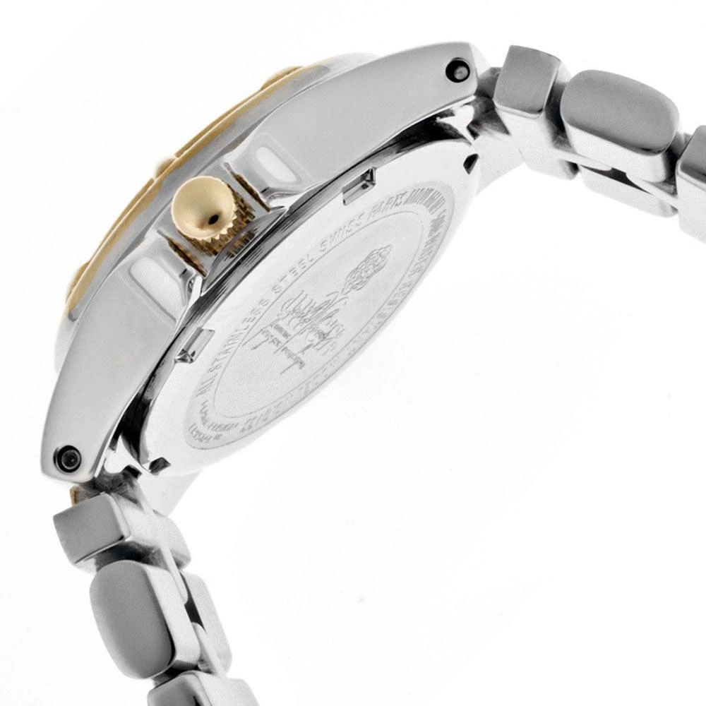 商品Invicta|Invicta 0133 Women's Wildflower Crystal Accented Bezel White Dial Two Tone Bracelet Watch,价格¥347,第3张图片详细描述