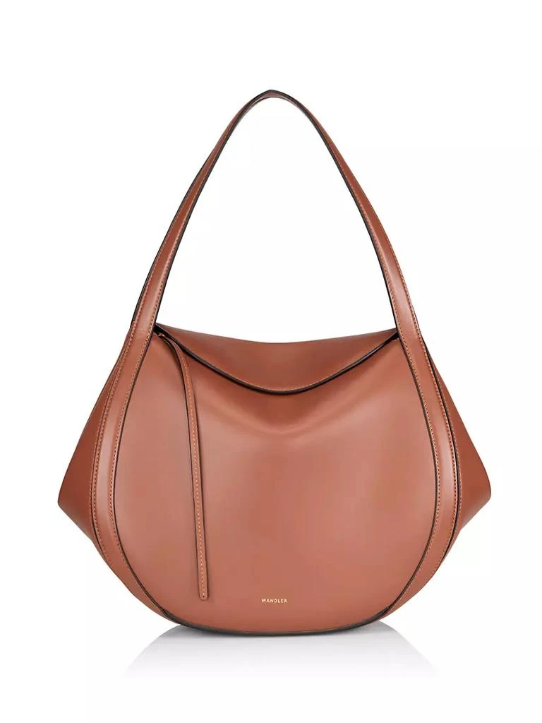 商品Wandler|Lin Leather Shoulder Bag,价格¥8608,第1张图片
