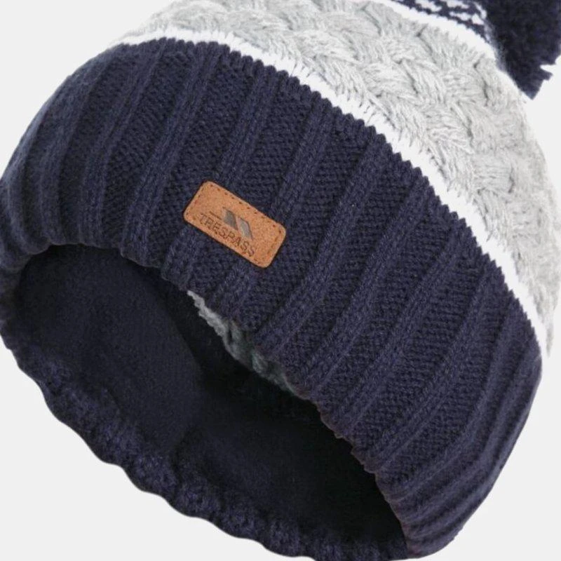 商品Trespass|Childrens/Kids Axel Beanie Navy,价格¥125,第1张图片