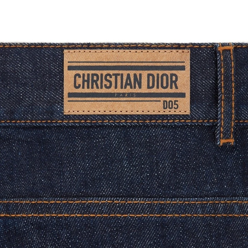 Dior 迪奥 女士蓝色棉质牛仔裤 商品