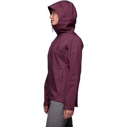 商品Black Diamond|Stormline Stretch Rain Shell - Women's,价格¥827,第4张图片详细描述