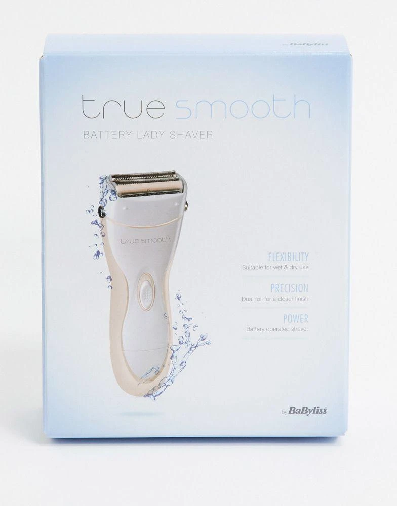 商品BaByliss|True Smooth Wet and Dry Battery Lady Shaver,价格¥179,第1张图片