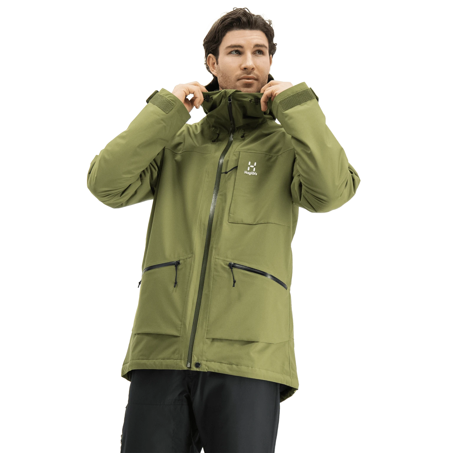 商品【商品预售7天】 Haglofs|Haglofs 男士滑雪服上装 12009101STYLE 绿色,价格¥2762 描述