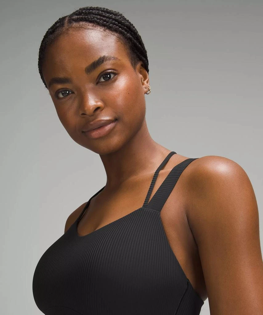 商品Lululemon|Like a Cloud Ribbed Longline Bra *Light Support, D/DD Cup,价格¥480,第4张图片详细描述