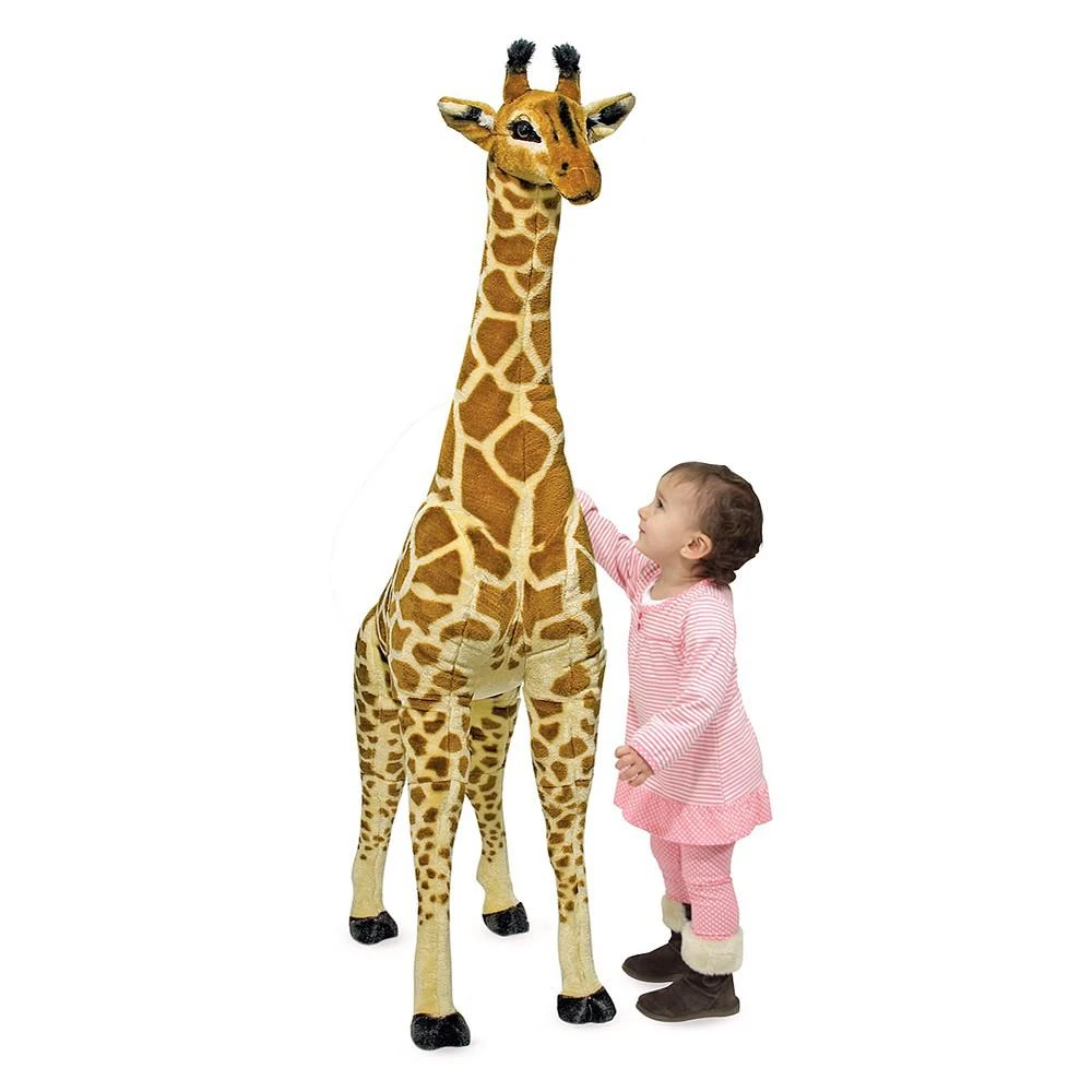 商品Melissa & Doug|Kids Toys, Kids Plush Large Stuffed Animal Giraffe,价格¥808,第1张图片