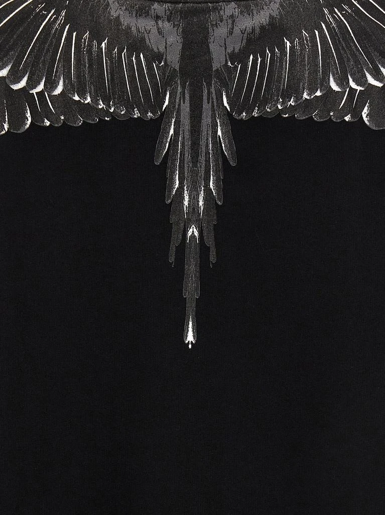 商品Marcelo Burlon|Wings Sweatshirt Black,价格¥1424,第4张图片详细描述