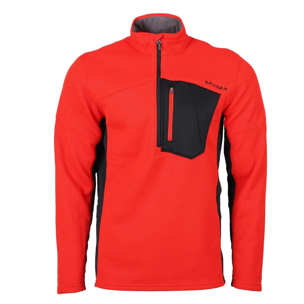 商品Spyder|Spyder Men's Bandit 1/2 Zip Fleece Jacket,价格¥380,第1张图片