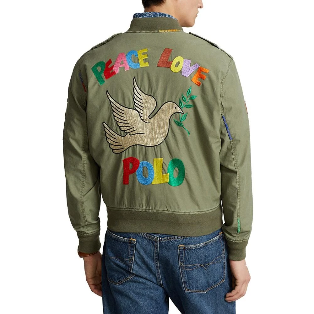 商品Ralph Lauren|Men's Peace Love Polo Jacket,价格¥1013,第2张图片详细描述