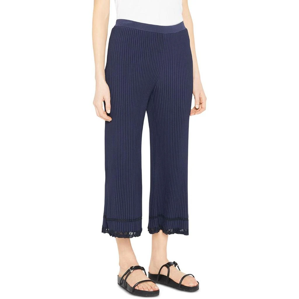 商品Theory|Theory Womens Ottoman Lace Trim High Rise Culottes,价格¥561,第1张图片