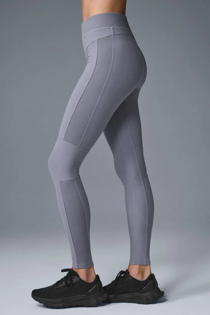 商品Alo|Alosoft High-Waist Head Start Legging - Fog,价格¥885,第5张图片详细描��述