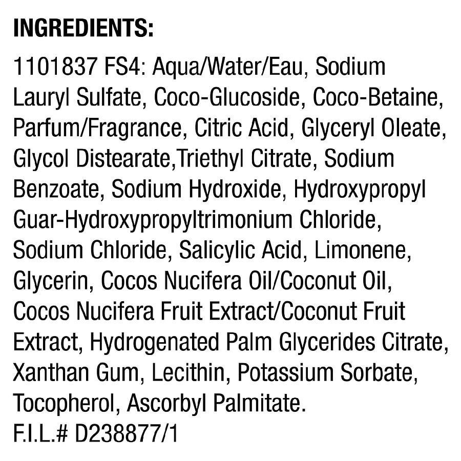 商品Garnier Fructis|Nourishing Treat Shampoo, For Dry Hair, Coconut,价格¥58,第6张图片详细描述