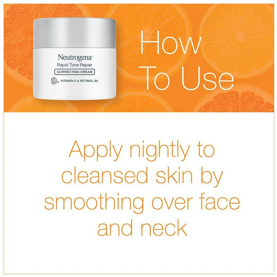 商品Neutrogena|Rapid Tone Repair Retinol + Vitamin C Face Cream,价格¥231,第5张图片详细描述