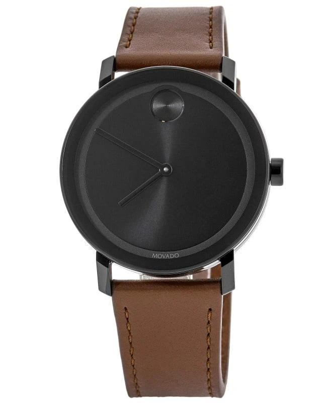 商品Movado|Movado Bold Black Sunray Dial Men's Watch 3600537,价格¥2593,第1张图片