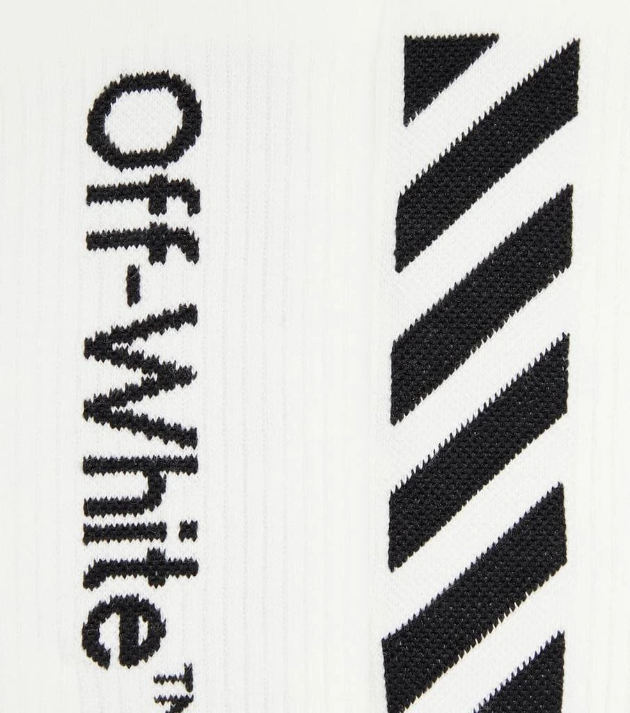 商品Off-White|罗纹针织袜子,价格¥372,第2张图片详细描述