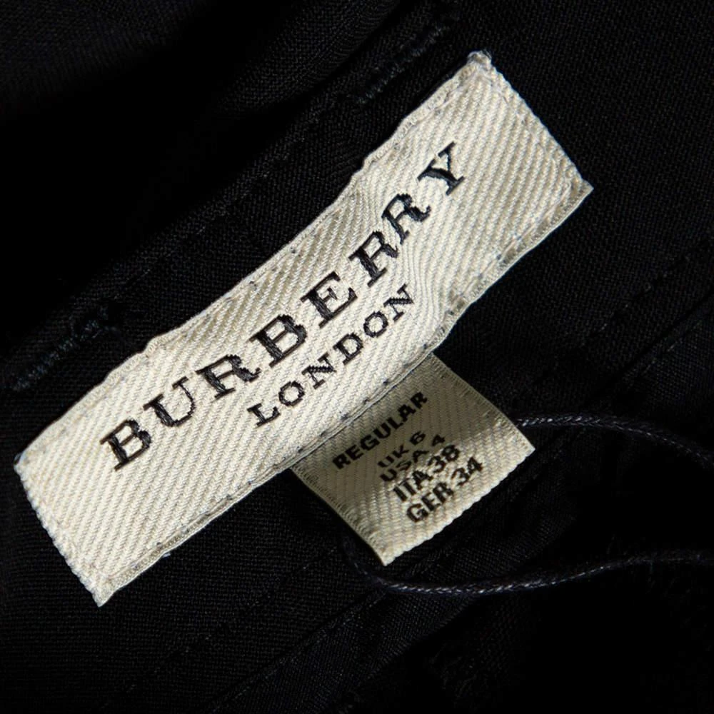 商品[二手商品] Burberry|Burberry London Black Wool Blend Tailored Trousers S,价格¥1071,第5张图片详细描述