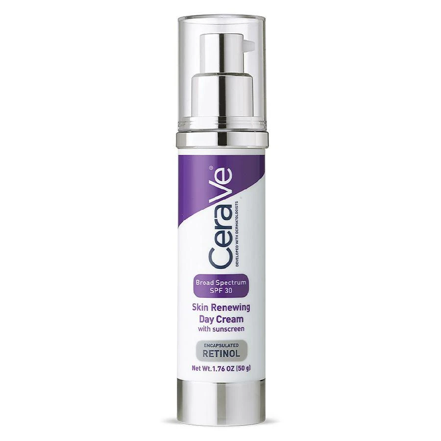 CeraVe Anti Aging Face Cream SPF 30, Skin Renewing Day Cream with Retinol 1