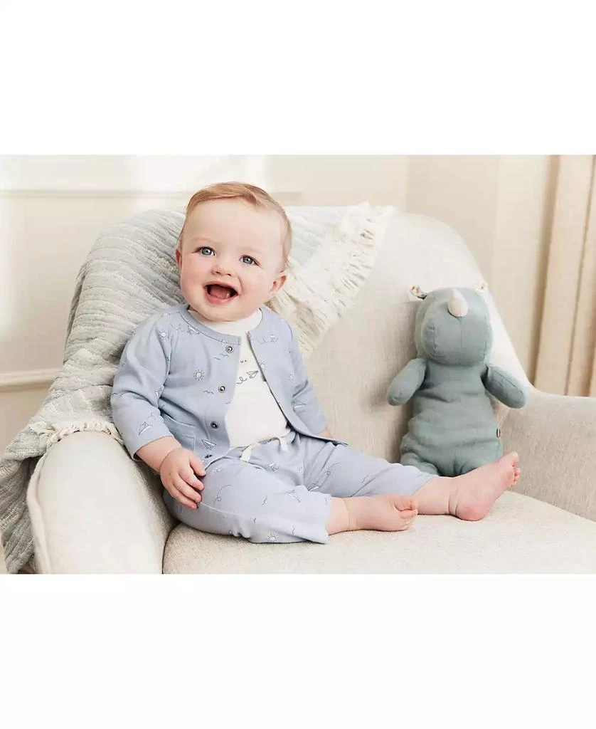 商品Carter's|Baby Boys Little Cardigan, Bodysuit and Pants, 3 Piece Set,价格¥107,第4张图片详细描述