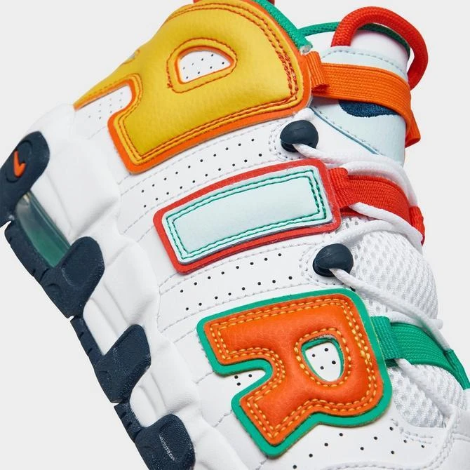 商品NIKE|Big Kids' Nike Air More Uptempo Basketball Shoes,价格¥842,第3张图片详细描述