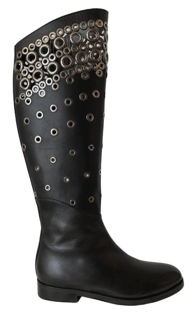 商品Alaïa|Knee High Leather Boots,价格¥7969,第1张图片