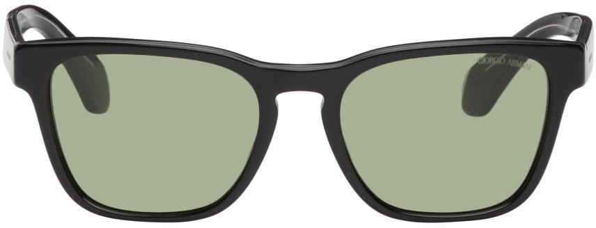 商品Giorgio Armani|Black Square Sunglasses,价格¥2324,第1张图片