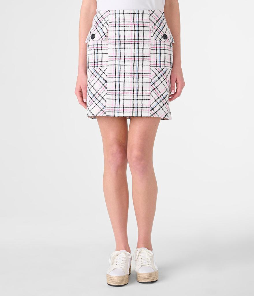 商品Karl Lagerfeld Paris|PLAID TWEED SKIRT,价格¥480,第1张图片