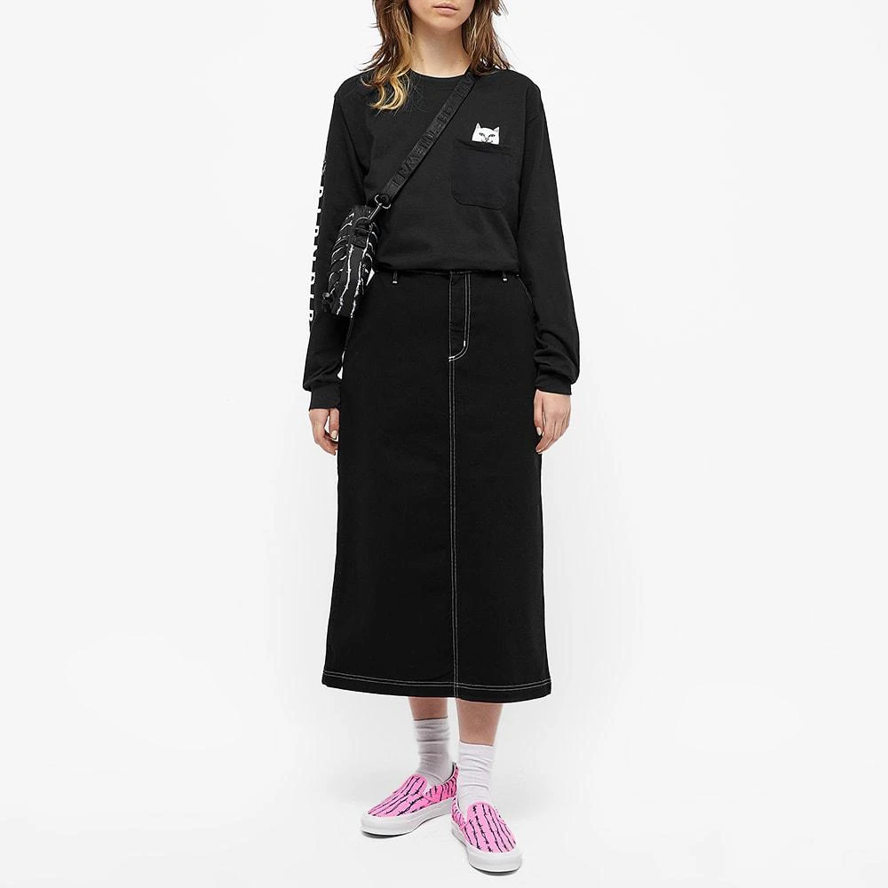 商品RIPNDIP|RIPNDIP Long Sleeve Lord Nermal Pocket Top,价格¥311,第5张图片详细描述